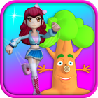 Princess Run 4D - Girl Games icono