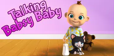 Talking Baby Spiele mit Babsy