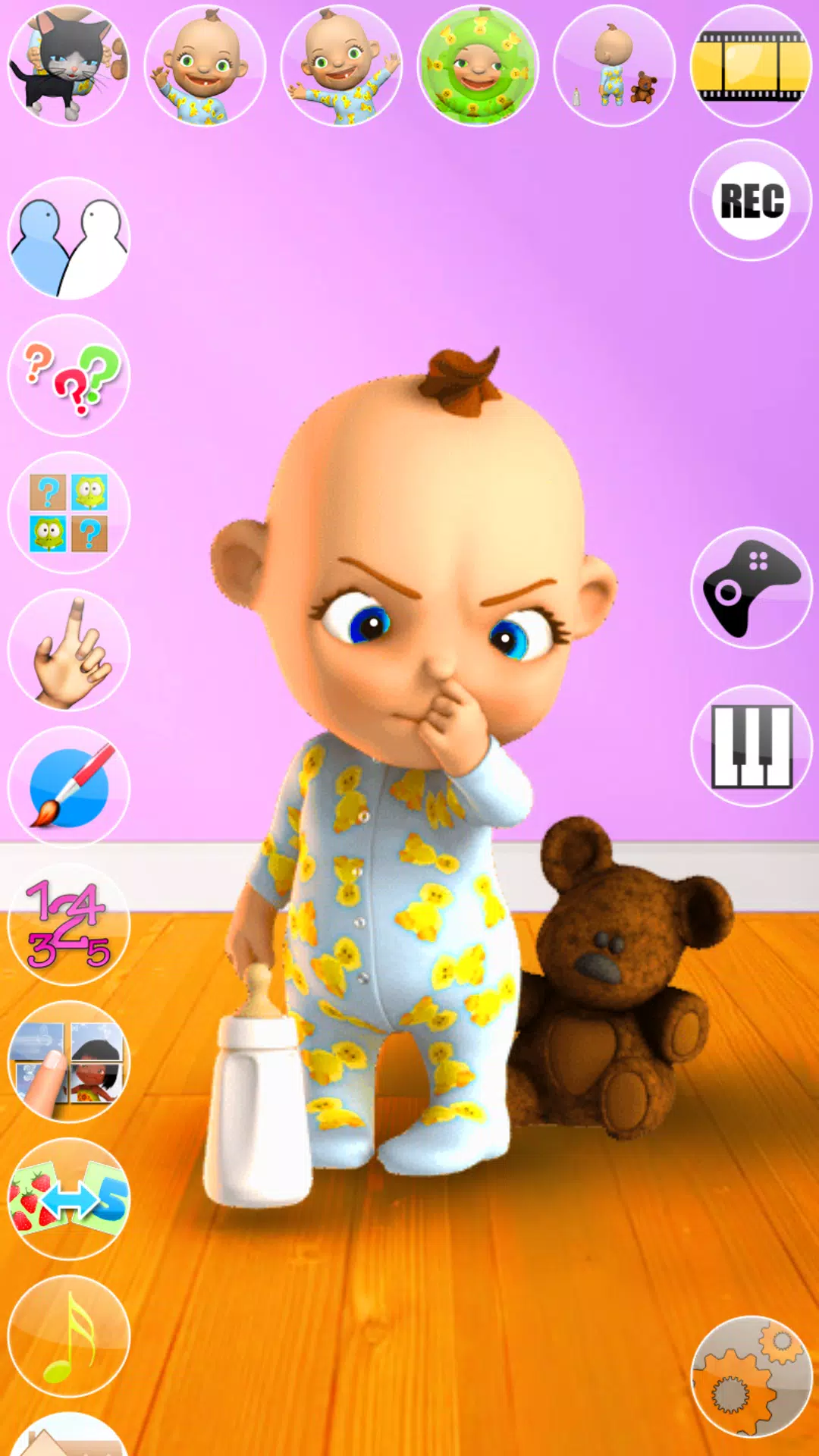 My Baby: Baby Girl Babsy for Android - Free App Download