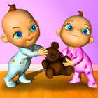 ikon Berbicara Bayi Kembar - Babsy