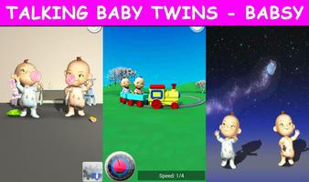 Twins Bébé Talking - Babsy capture d'écran 1