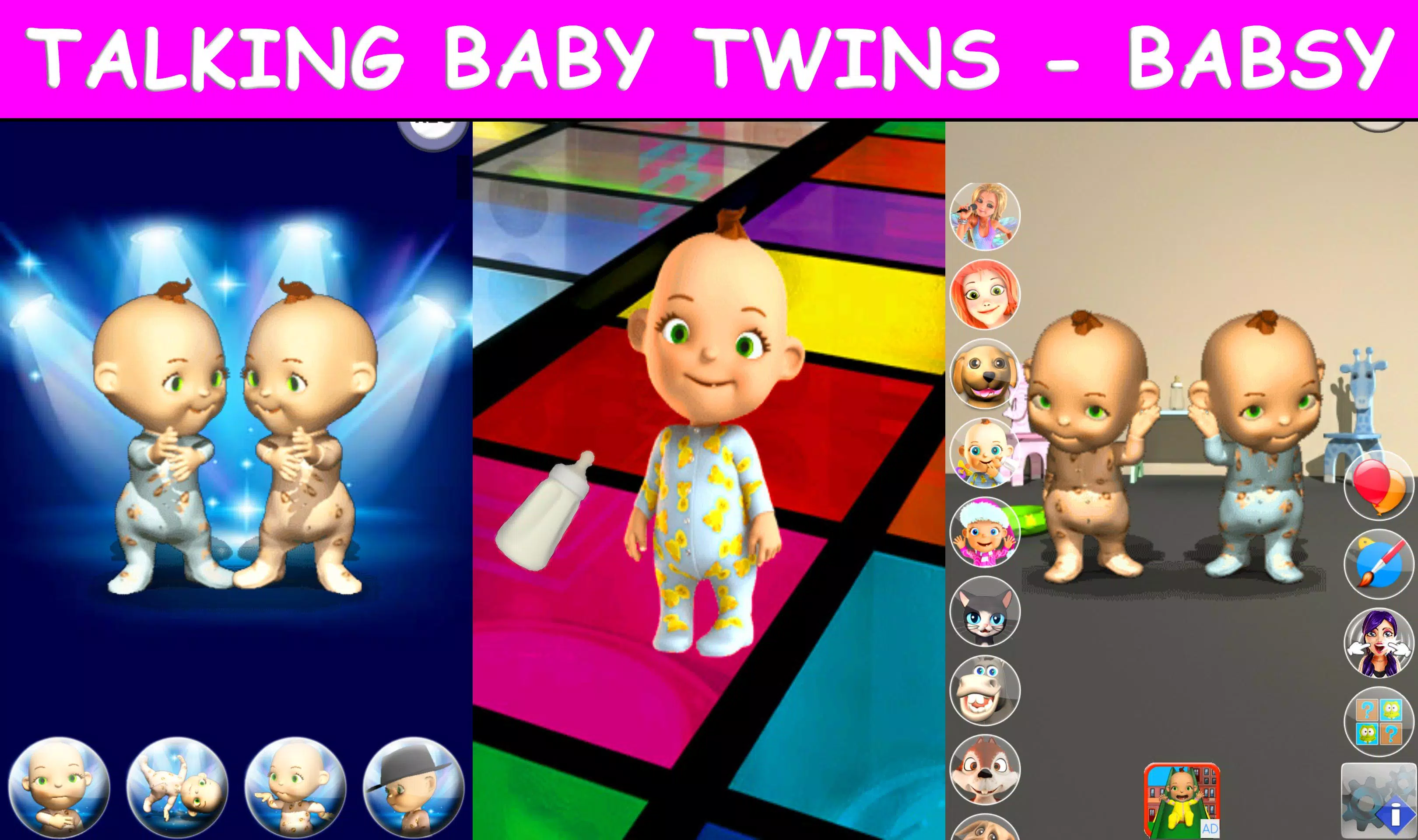 Talking Babsy Baby Games - many funny and free games - video Dailymotion