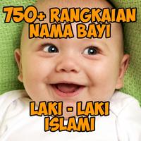 Poster Rangkaian Dan Arti Nama Bayi Laki-Laki Islami