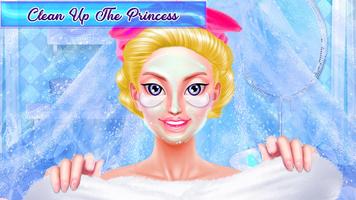 Winter Princess Pretty Girl: Makeup Salon Game ảnh chụp màn hình 1