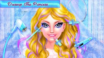 Winter Princess Pretty Girl: Makeup Salon Game ảnh chụp màn hình 2