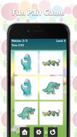 Fun Dinosaur Memo Match for kids & toddlers 🦎 capture d'écran 2