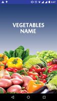 Vegetable Name Affiche