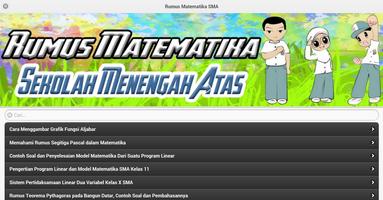 Rumus Matematika SMA 截图 3