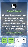 Daily Zen / Buddha Quotes capture d'écran 1