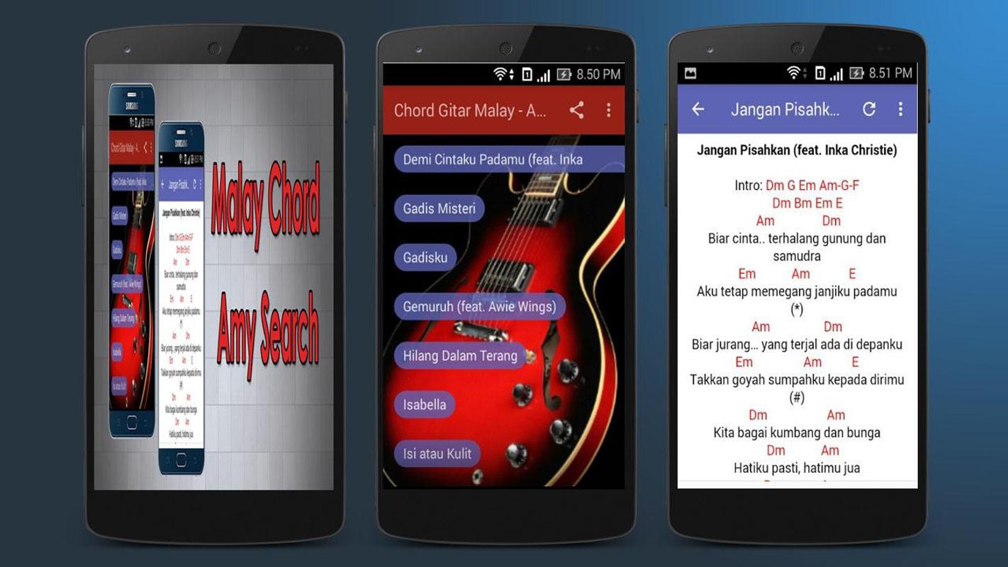 Chord Gitar Malay Amy Search For Android APK Download