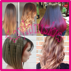 Women Hair Color Trends biểu tượng