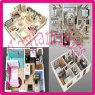 3d home designs Lay out 图标