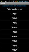 RAB INFO capture d'écran 1