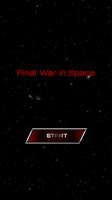 Space War In Space Cartaz