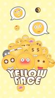 Funny Yellow Emoji Sticker ảnh chụp màn hình 2