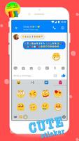 Lovely GIFs Emoji Sticker capture d'écran 1