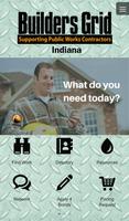 Builders Grid - Indiana الملصق