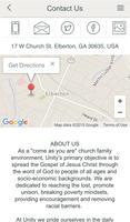 برنامه‌نما Unity Church App عکس از صفحه