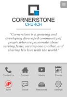 Cornerstone Church - MA Affiche
