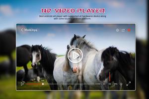 HD Video Player الملصق