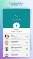 Voice Call Dialer - Speak to Call capture d'écran 1