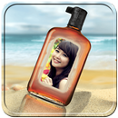 Bottle Glass Photo Frame APK