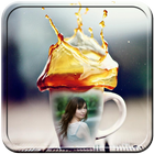 Photo Frames on Coffee Mug आइकन