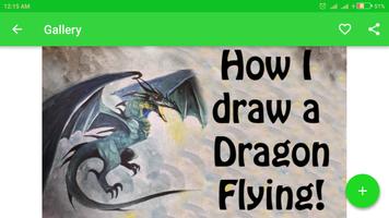 drawing dragon step by step screenshot 3