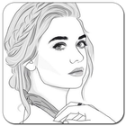 آیکون‌ Drawing Hair Step by Step