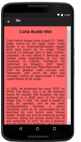 Collie Buddz Songs+Lyrics APK for Android Download