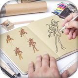 Learn to draw Winx and Winx Zeichen
