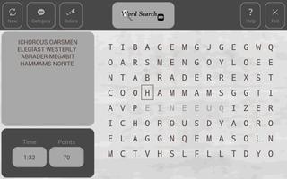 Word Search HD Tablet capture d'écran 3