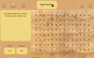 Word Search HD Tablet capture d'écran 2