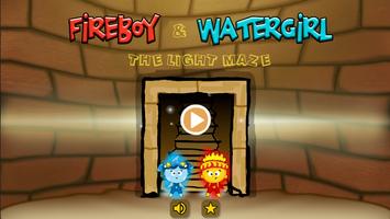 Fireboy and Watergirl - The Light Maze plakat