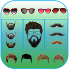 Homme Photo Editor - Barbe, Moustache, Coiffure icône