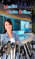 Media Photo Frame - Press Conference Photo Editor الملصق