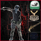 Gangster Photo Editor – Thug Life Stickers أيقونة