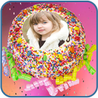 Photo on Cake - Cake Photo Editor - Name On Cake ikon