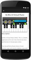 Dj Mixer&Virtual Electro Piano capture d'écran 2