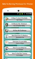 Belly Fat Exercises For Women poster
