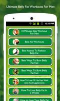 Belly Fat Burning Workouts Men 海報