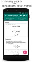 Quadratic Equation Solver স্ক্রিনশট 1