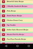 Hindi Dinner Recipes Videos Screenshot 1