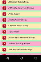 Hindi Dinner Recipes Videos Quick & Healthy 截图 1