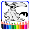 woody coloring pages woodpecker game HD APK
