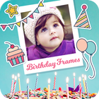 Birthday Photo Frame 2022 icône