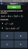 پوستر Matematikk Flervalg