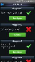 Matematikk Flervalg capture d'écran 1