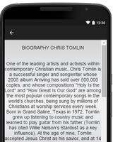 Chris Tomlin Music Lyrics capture d'écran 2