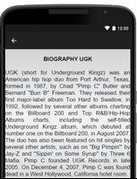 UGK Music Lyrics capture d'écran 2
